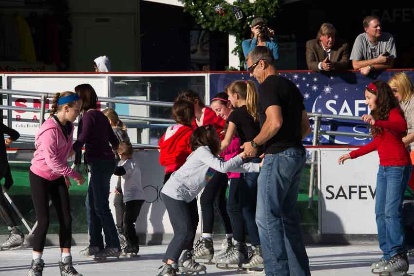 Take a break and go ice skating